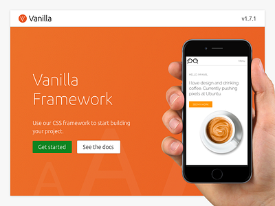 Daily UI challenge #003 — Landing Page challenge components daily design landing page system ui vanilla