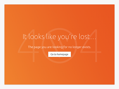 Daily UI challenge #006 — 404 Page 404 application challenge components daily page ui vanilla website