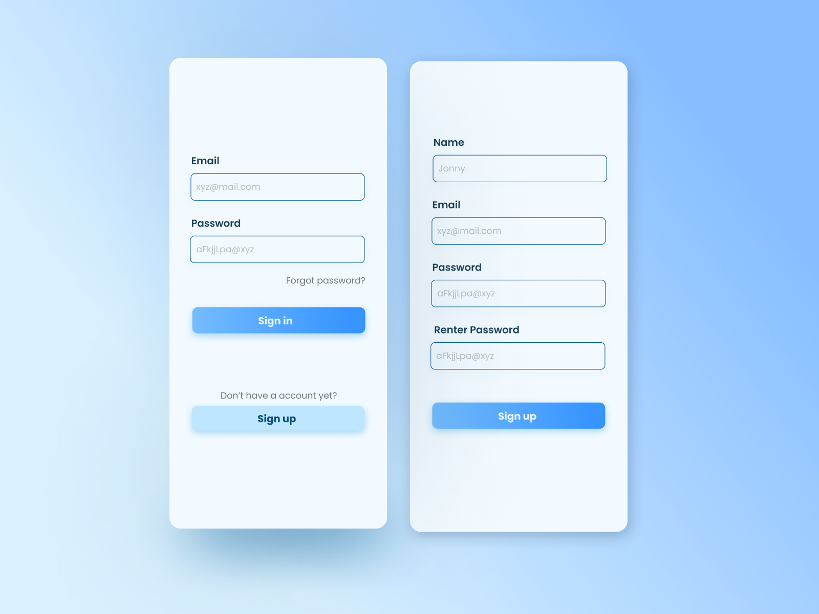 Login Screen Design Day 1 by ANOOP on Dribbble