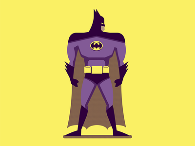 Batman batman dc illustration three color