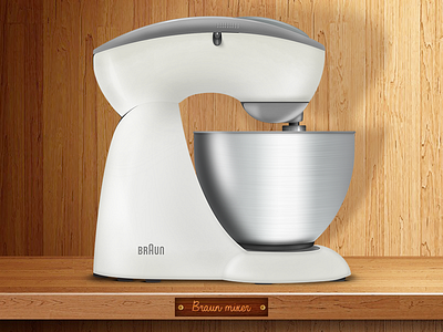 Braun Mixer icon mixer photoshop