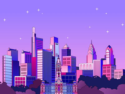 Philly skyline