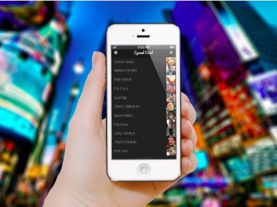 Speed Dial App