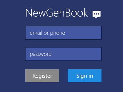 Login window newgenbook soon windows