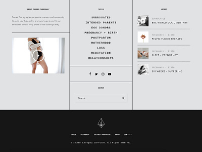 Footer Design brand identity ecommerce footer header landing page magazine menu typography ui ux webdesign website wordpress