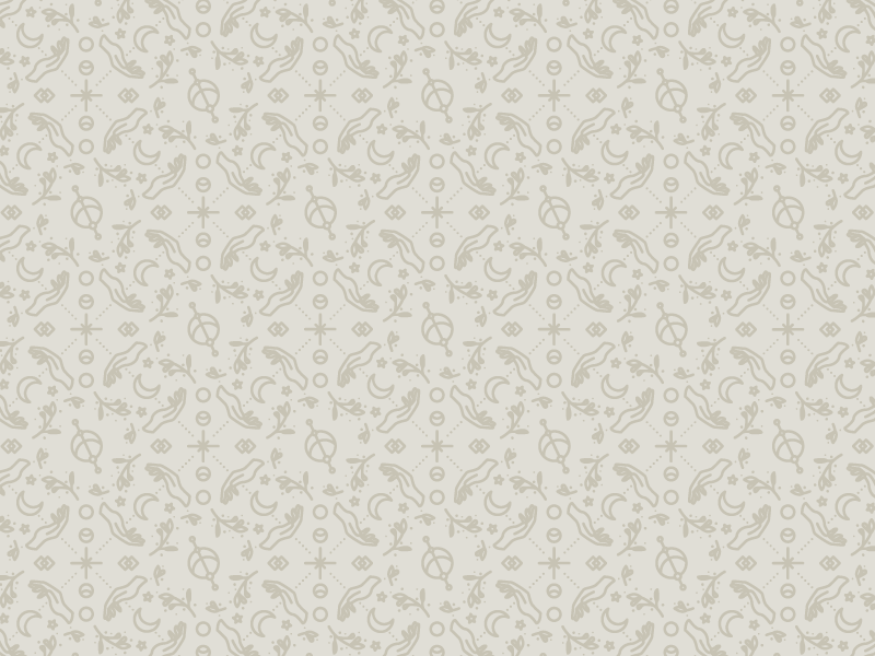 Sacred Pattern vector branding pattern a day moonsea holistic sacred illustrator stars floral moons hands pattern