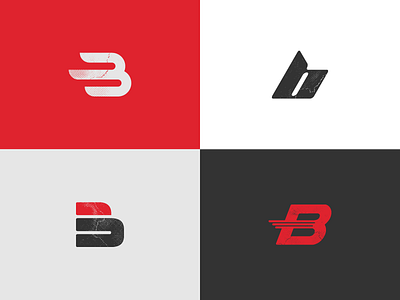 B Monogram Exploration b branding clean design exploration identity letter logo mark monogram typography vector