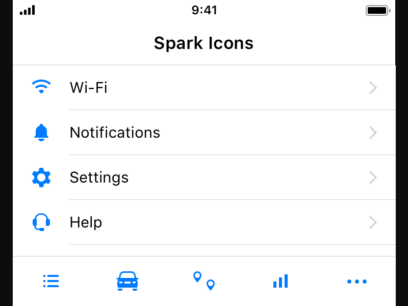 Spark Icons product design ui ios icons