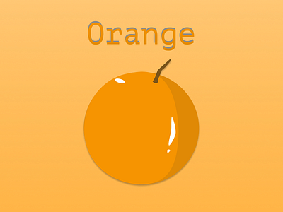 Orange Ilustration design fruits ilustrasi motion graphics orange