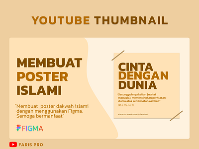Youtube Thumbnail al quran branding design illustration ilustrasi logo muslim vector