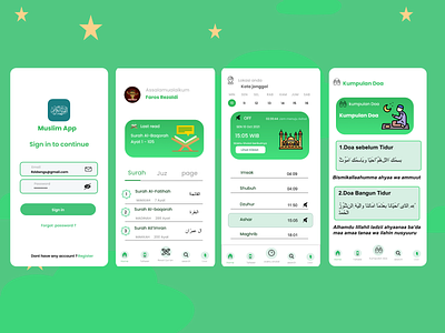 UI Muslim App