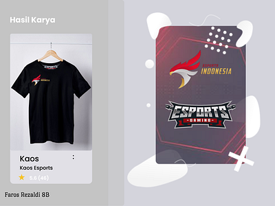 Merchandise esports graphic design merchandise
