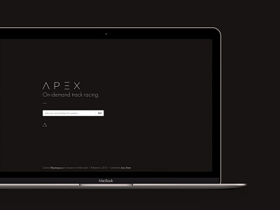 Apex ↠ Onboarding website