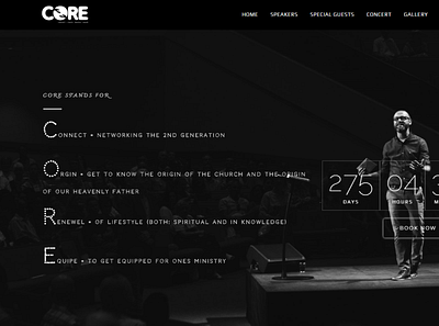 CORE | Website design developer devtarik event website web web design web designer wordpress website