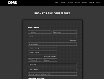 Booking Form | Webpage design developer devtarik form form design web web design wordpress website