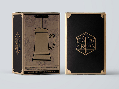 Critical Role Tankard Packaging