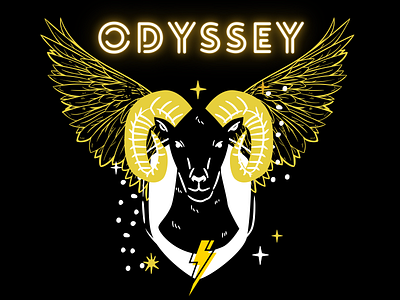 Beyond-Odyssey black design graphic design icon illustration logo mascot vector