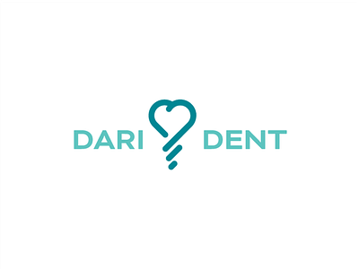 Dari Dent logo dental dental care dental clinic dental logo green