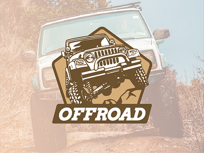 Offroad Logo cars jeep nature offroad