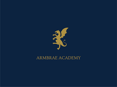 Armbrae Academy academy athletic branding athletic logo athletics brand branding clean concept design dragon illustration logo vector