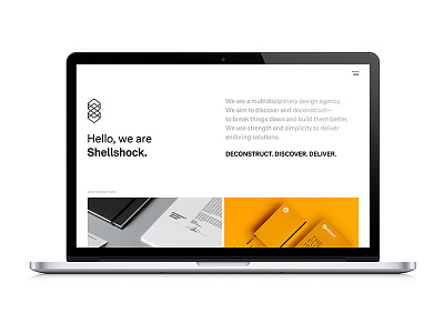 Shellshock Website Design