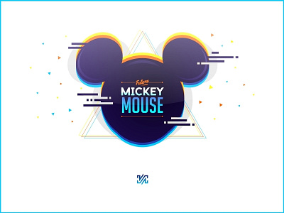 Future Mickey coreldraw disney illustration mickey mouse mouse vector