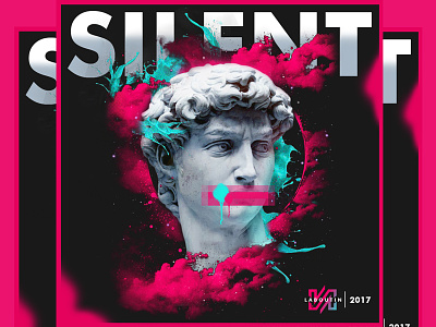 Silent | 2017 2017 future graphic illustration photoshop silent