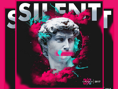 Silent | 2017 2017 future graphic illustration photoshop silent