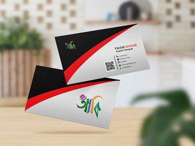 Business card graphic design