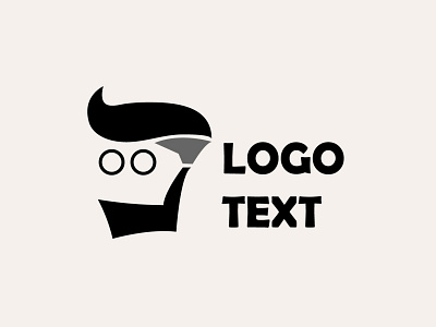 MAN logo design graphic design illustration logo portrait vector