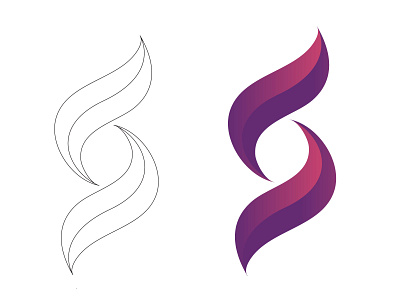 S latter logo