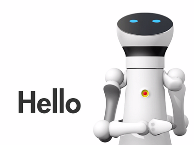 Care-o-Bot 4 font ixd landingpage onepager robot robotics story ui ux website