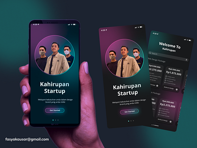 Startup UI Neon Theme