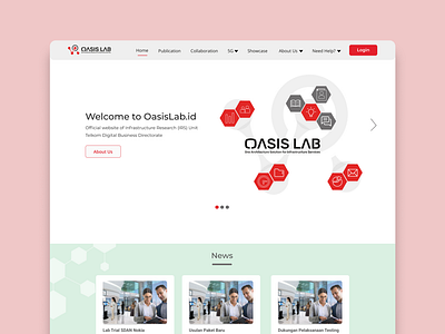 Oasislab Website #portfolio #oasislab