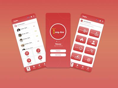 Tongline App - Insight - Case Study 3d app branding design graphic design illustration logo mobile motion graphics typography ui ux vector web web design