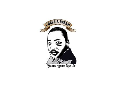 Martin Lutar King Jr. american branding design graphic design icon illustration king logo logo creator logo make logodesign lutar martin martin lutar king portrait ui vector