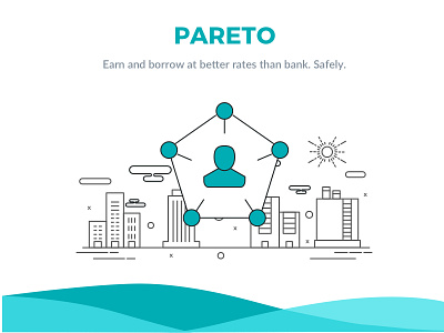 Pareto - Landing Page landing page web ui