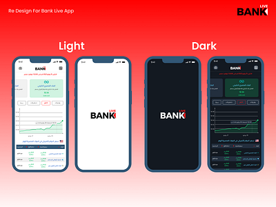 Re Design For Bank Live App | 2022