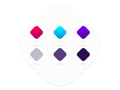 Colour Palette colour gradient palette ui ux