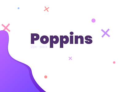 Favourite Font: Poppins font google fonts gradient poppins type typography