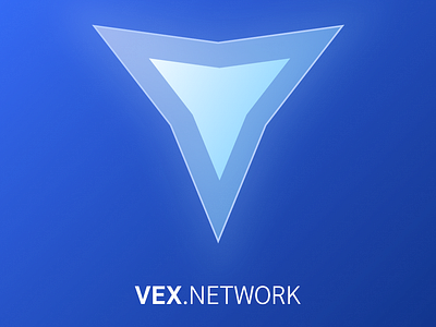 VEX Network blockchain crypto cryptocurrency currency design logo logo design network vex