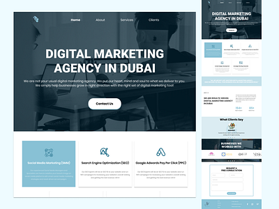 Digital Marketing Agency Landing Page