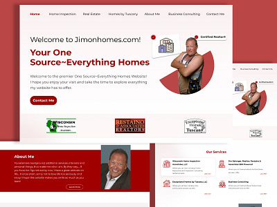 Jimonhomes website Design