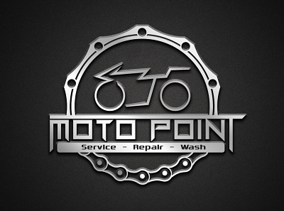 Moto point logo branding graphic design logo