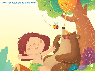 Jungle book story illlustrations