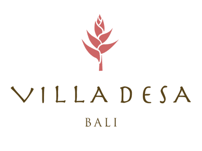 Logo for Villa Desa flower logo plant villa