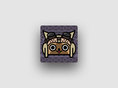 App icon for MHW DB app cat game hunter icon monster