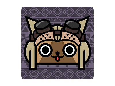 Monster Hunter Felyne/Palico app icon app cat icon