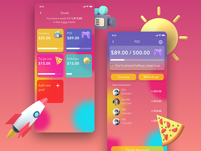 Advantica Kids | Banking app