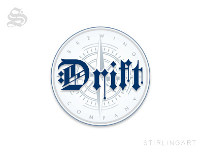 Drift Brewing Logo #1 branding design graphic design logo vector